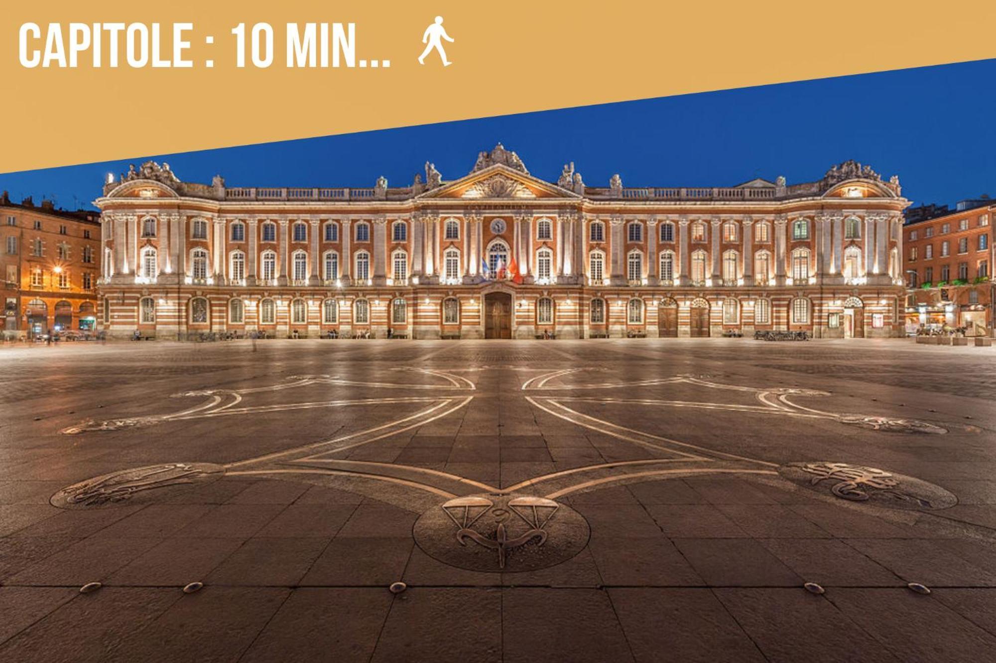 Moderne - Centre - Gare Matabiau Apartment Toulouse Ngoại thất bức ảnh